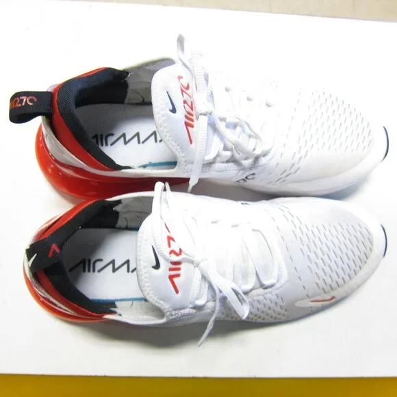 Nike Air Max 270 Men's 12 University Red/White /Black Shoe's BV2523-100 - Picture 7 of 10
